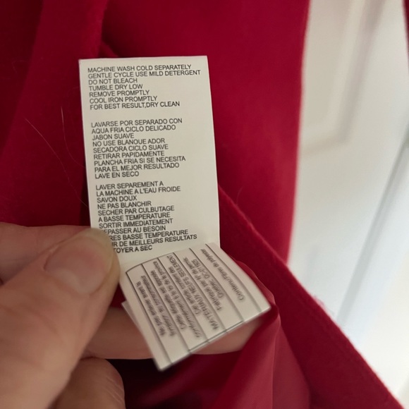 Rothschild & CO Red Holiday Coat - Picture 5 of 6